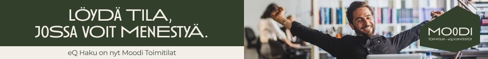 Banneri Moodi Toimitilat – eQ Kiinteistöt
