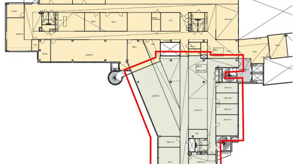 3.krs 491 m2 Huopalahdentie 24