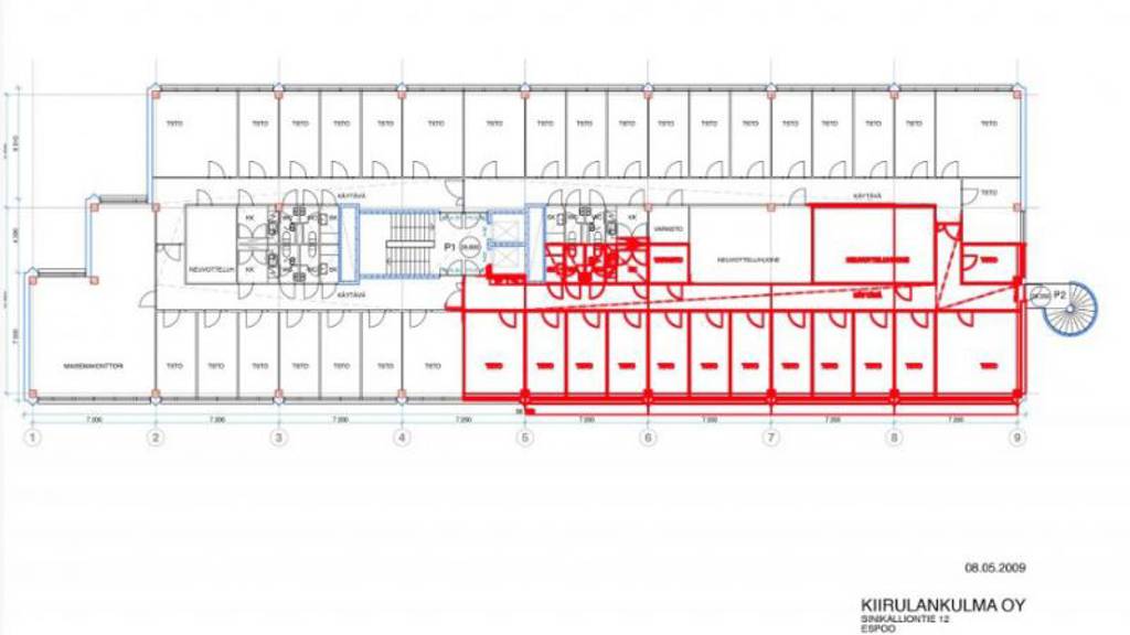 5.krs 279,5 m2 Sinikalliontie 12