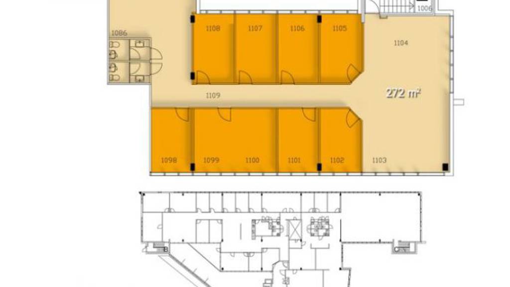1.krs DUO pohja 272 m2 Metsänneidonkuja 6