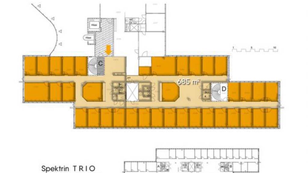 TRIO pohja 685 m2 Metsänneidonkuja 8