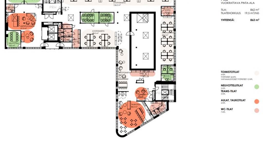 7.krs 862 m2 luonnos Tallberginkatu 2