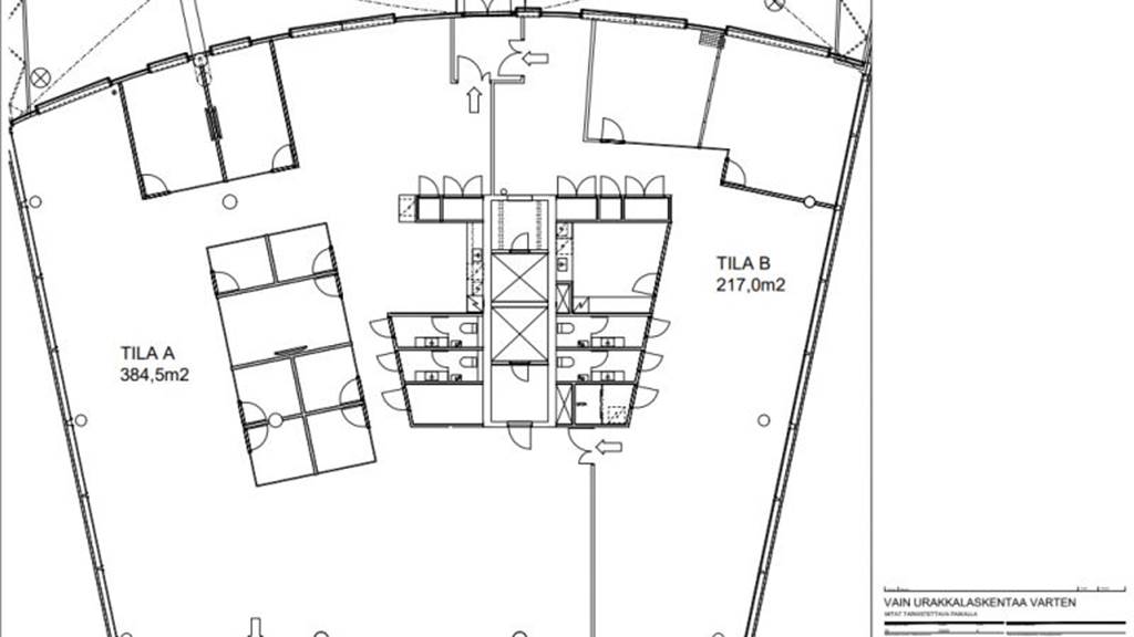 3.krs 217 m2 Tammasaarenkatu 3