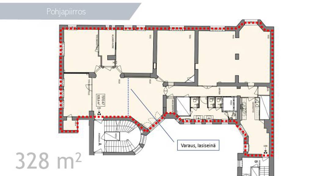 2.krs 328 m2 Eteläinen Makasiinikatu 4