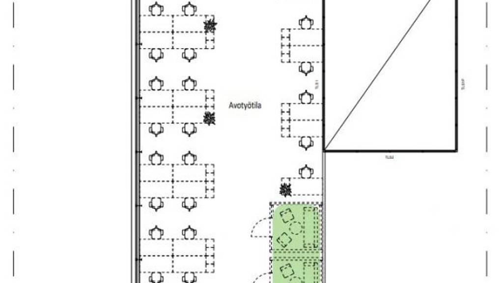 3.krs 277 m2 Porkkalankatu 20