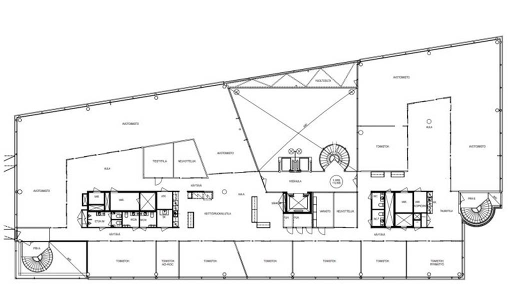 3.krs 1051 m2 Tammasaarenkatu 7