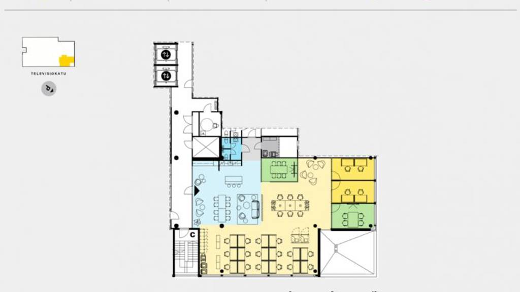 3.krs 292 pohjaluonnos Televisiokatu 4