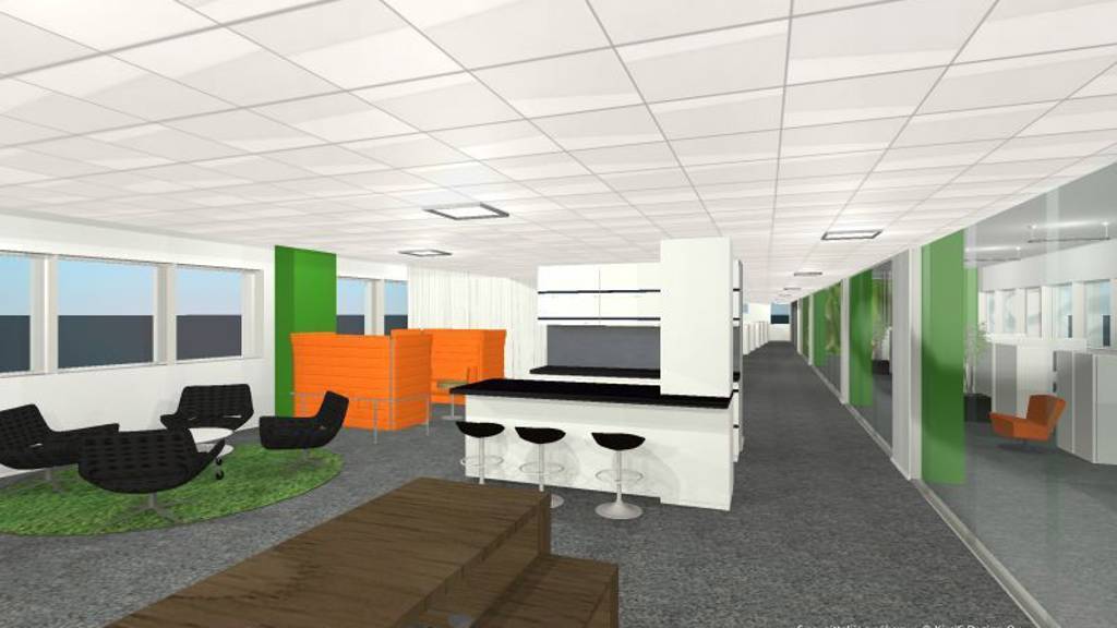 toimistotilaa 3-6. krs kombia Vilhonvuorenkatu 12