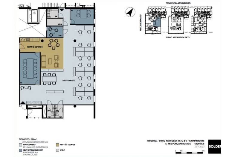 Urho Kekkosen katu 3-7