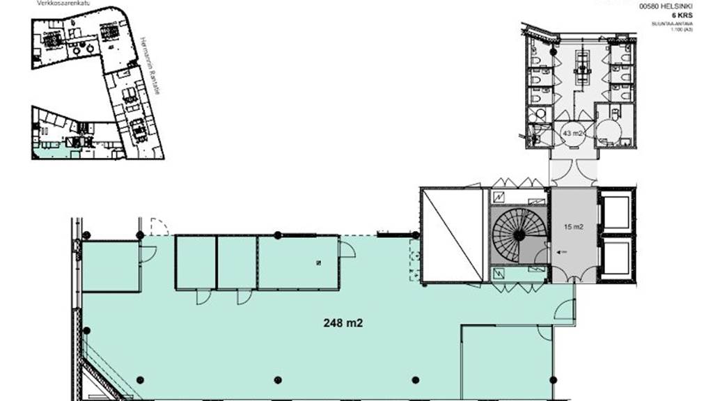 6.krs 248 m2 Hermannin rantatie 8