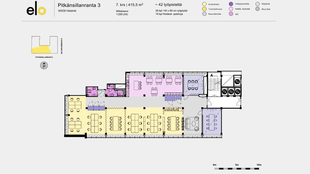 7.krs 415,5 m2 Pitkänsillanranta 3