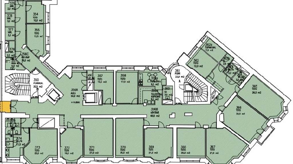 Kuva 2 Lapinlahdenkatu 1 a-b