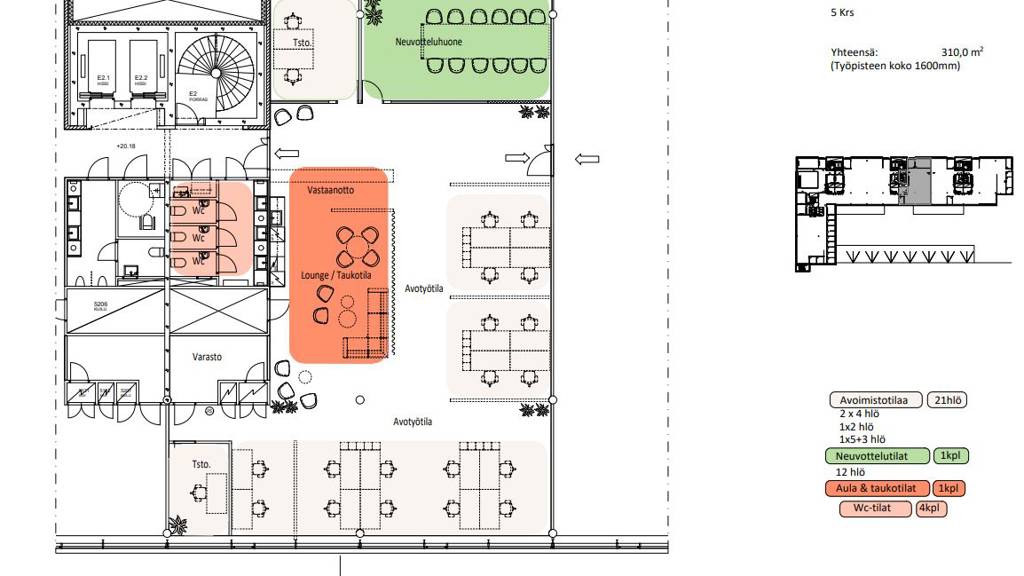 Kuva 3 Porkkalankatu 22