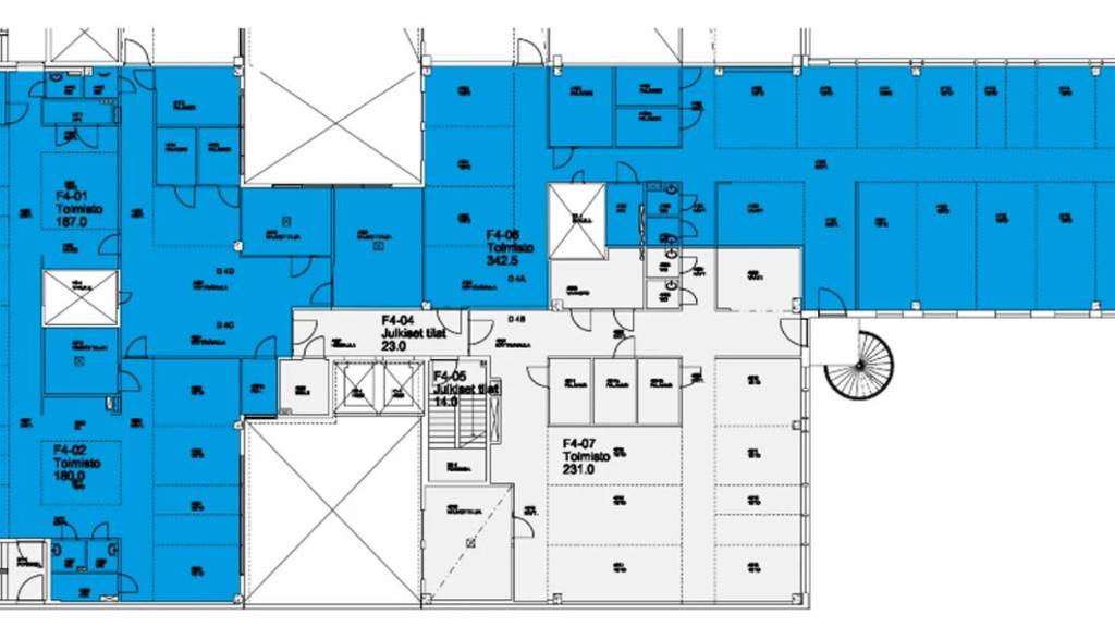 Kuva 3 Bertel jungin aukio 3 d-talo