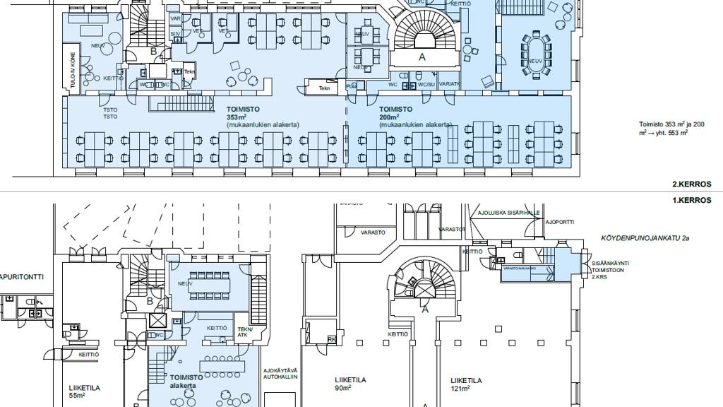 Kuva 2 Köydenpunojankatu 2 a