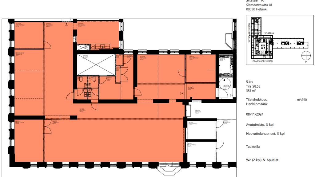 Kuva 3 Siltasaarenkatu 8-10