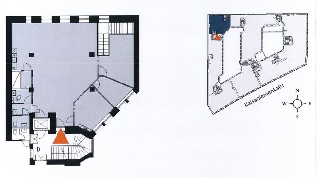 Kaisaniemenkatu 1 D, Keskusta