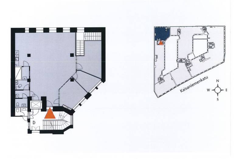 Kaisaniemenkatu 1 D, Keskusta