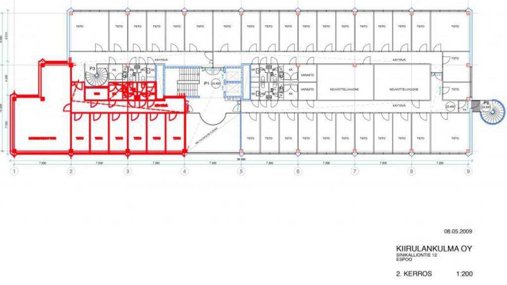 Sinikalliontie 12, Mankkaa