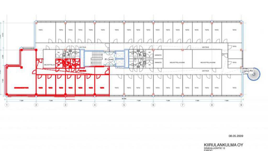 Sinikalliontie 12, Mankkaa