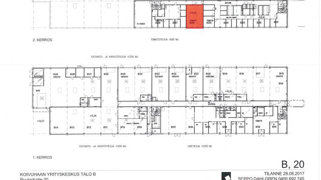 Puutarhatie 20 B, Koivuhaka