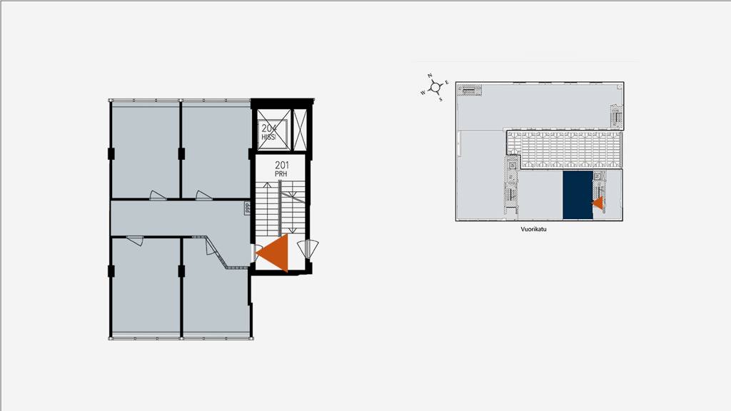 Lahden Vuorikatu 35, 85,5 m², 2. krs Vuorikatu 35