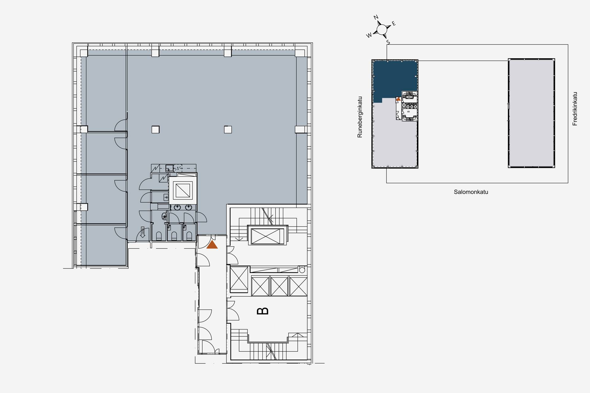 Helsingin Autotalo, 209 m², 11. krs Salomonkatu 17