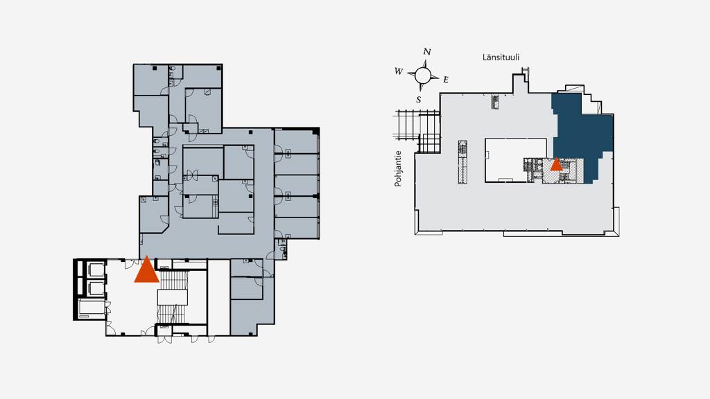 Tapiolan Länsikulma, n. 397 m², 2. krs Länsituuli 1