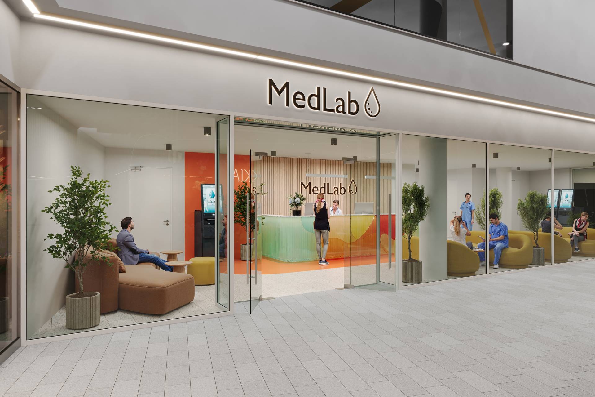 Simonkentän Kauppakuja, 425 m², katutaso Simonkatu 9