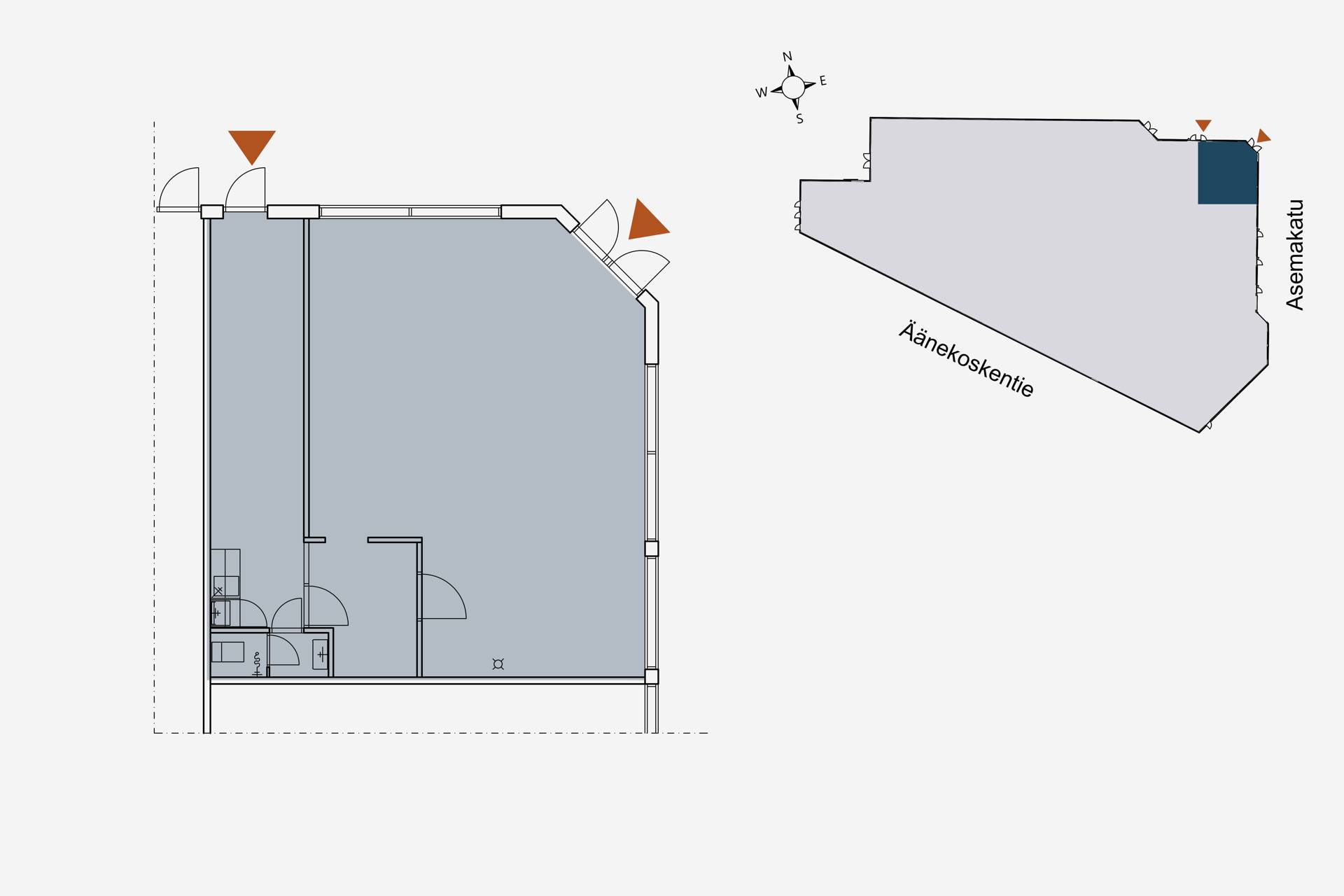 Suolahden Kauppakeskus, 81,5m², 1. krs Asemakatu 22