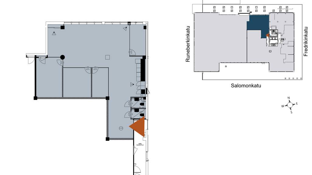 Helsingin Autotalo, 162 m², 3. krs Salomonkatu 17