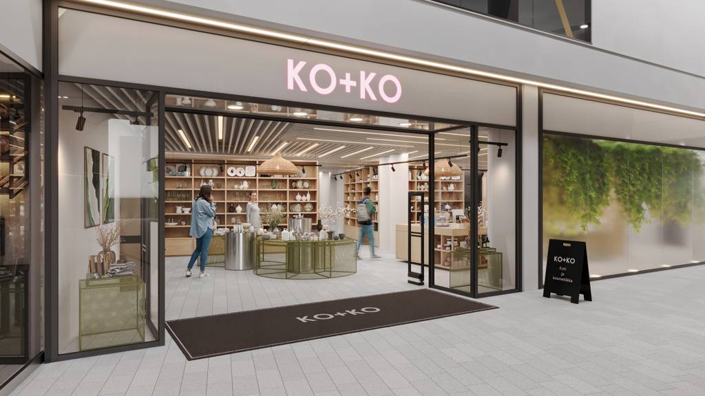 Simonkentän Kauppakuja, 152 m², katutaso Simonkatu 9