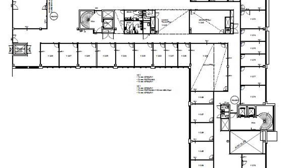 Pohjakuvat suuntaa antavia Hiomotie 3