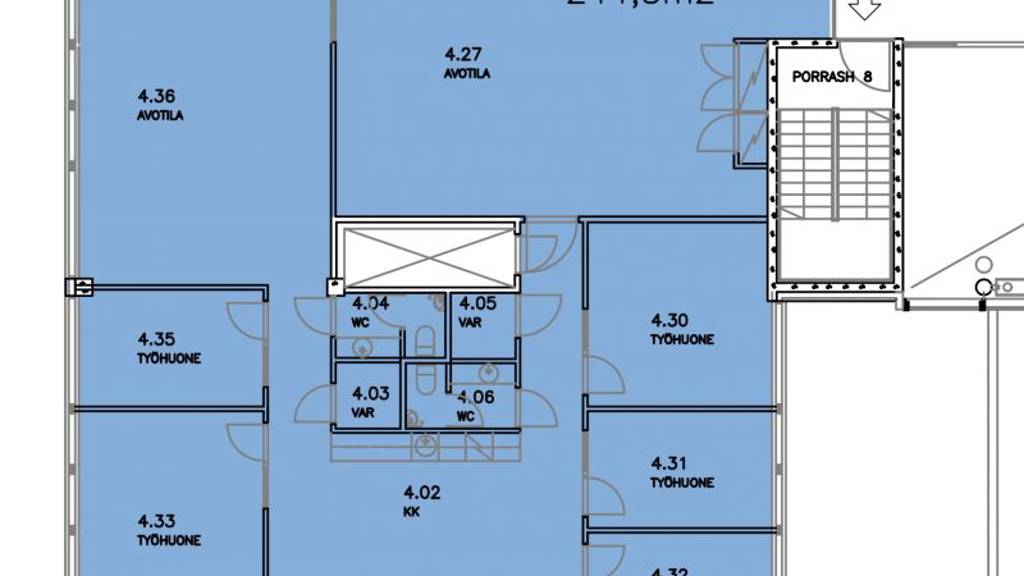 244,5 m² Hitsaajankatu 20