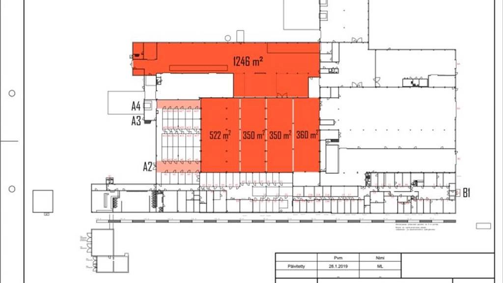 2828 m² Kaitilantie 30