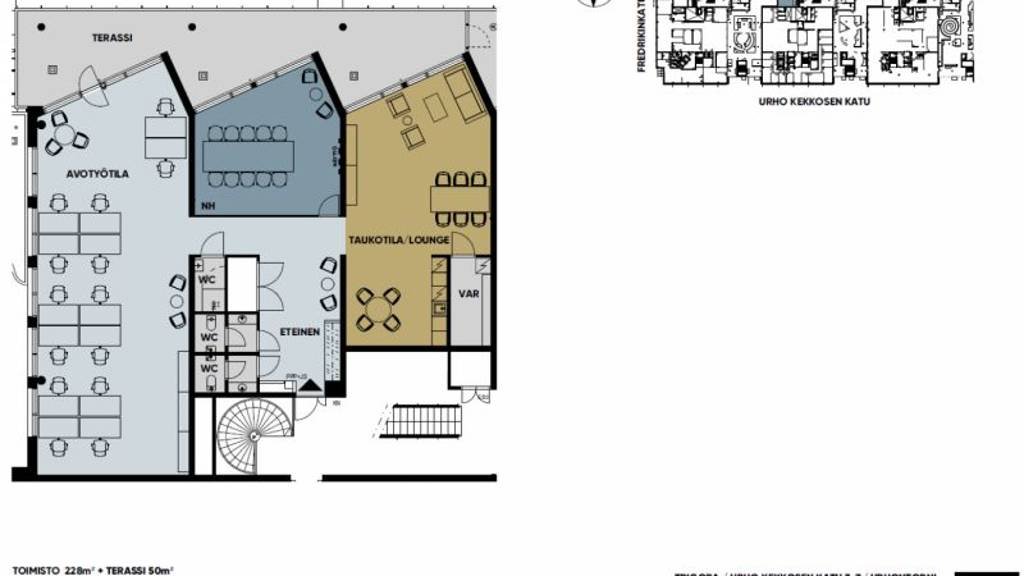 Urho Kekkosen katu 3-7