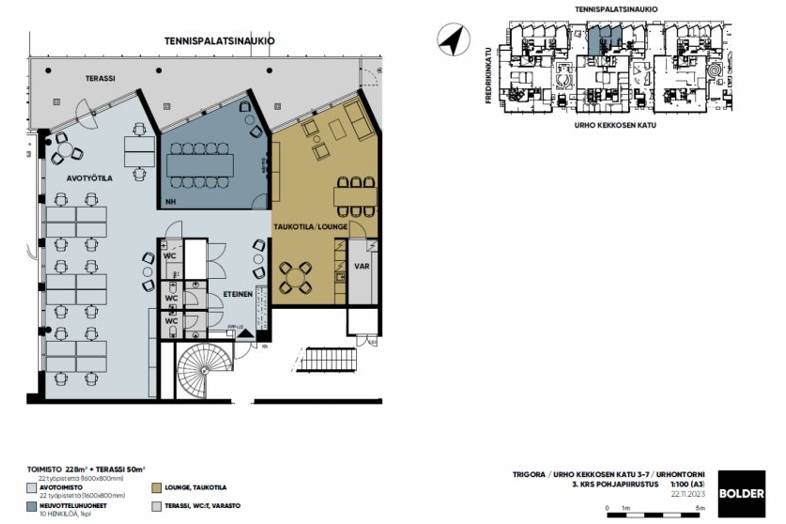 Urho Kekkosen katu 3-7