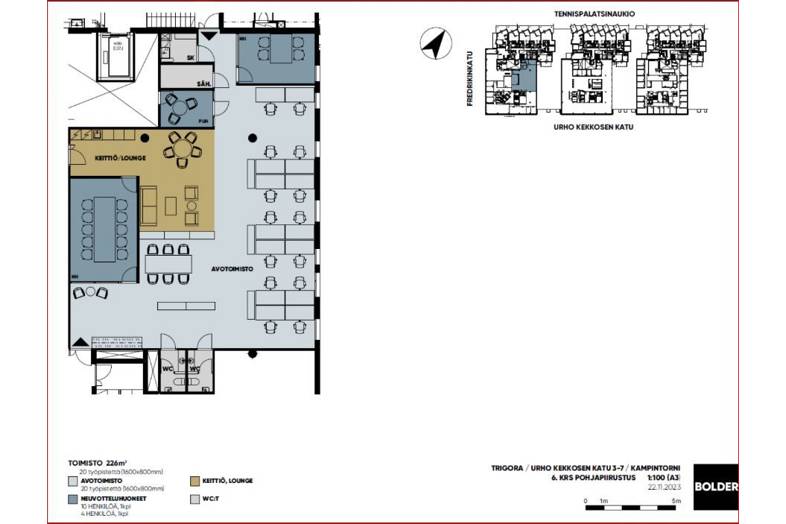 Urho Kekkosen katu 3-7