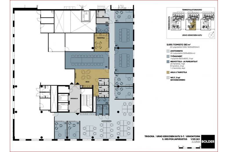 Urho Kekkosen katu 3-7