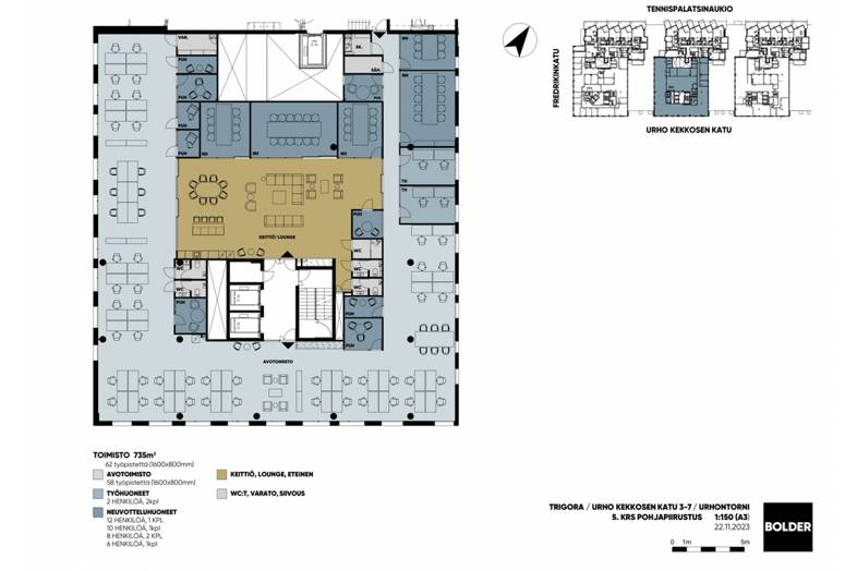 Urho Kekkosen katu 3-7
