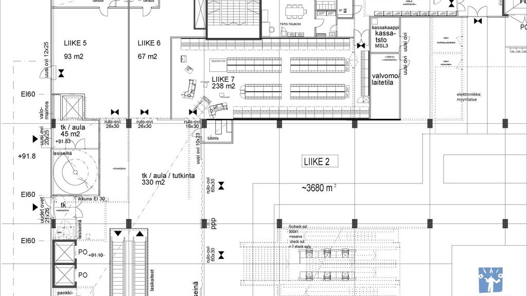 Tilat 6 ja 7 Kuninkaankatu 14-16