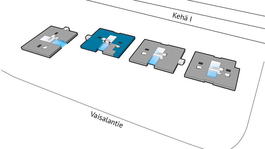 Kohdekuva 8 Vaisalantie 4, B-talo