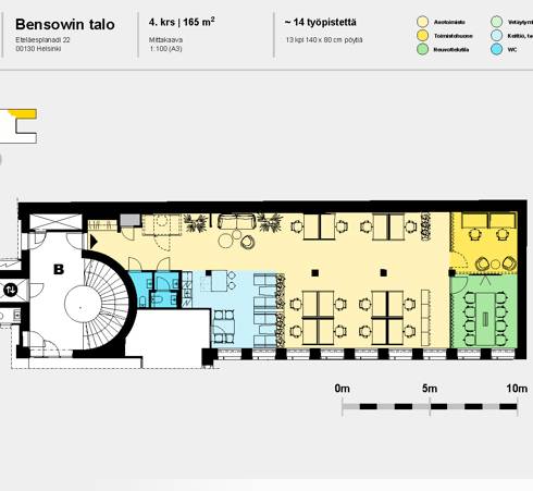 Kohdekuva 3 Eteläesplanadi 22