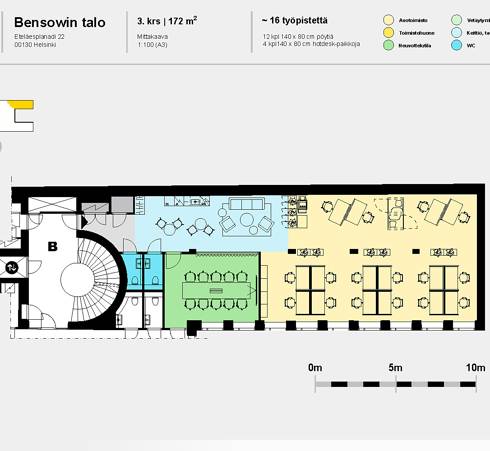 Kohdekuva 3 Eteläesplanadi 22