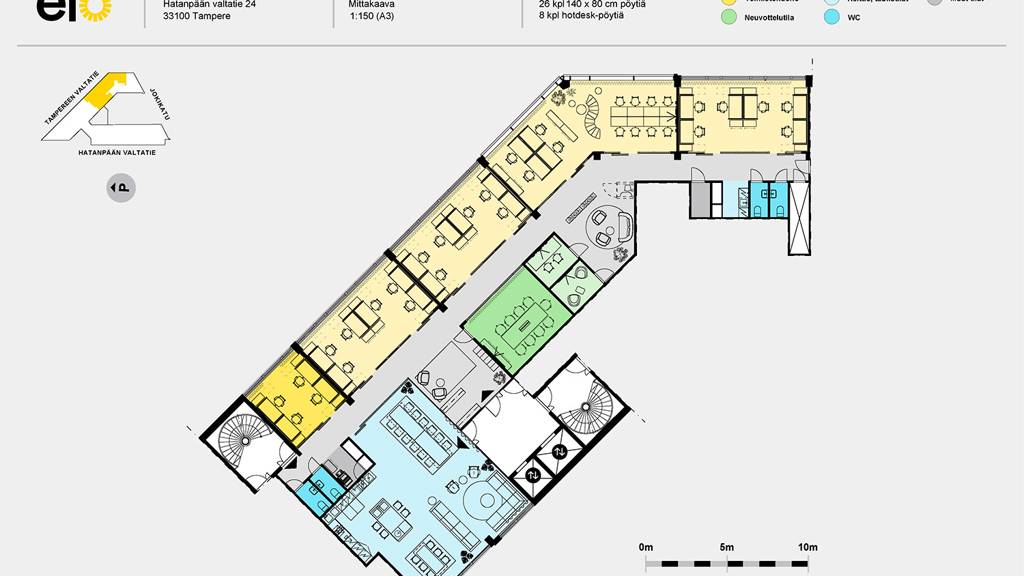 Kohdekuva 3 Hatanpään Valtatie 24