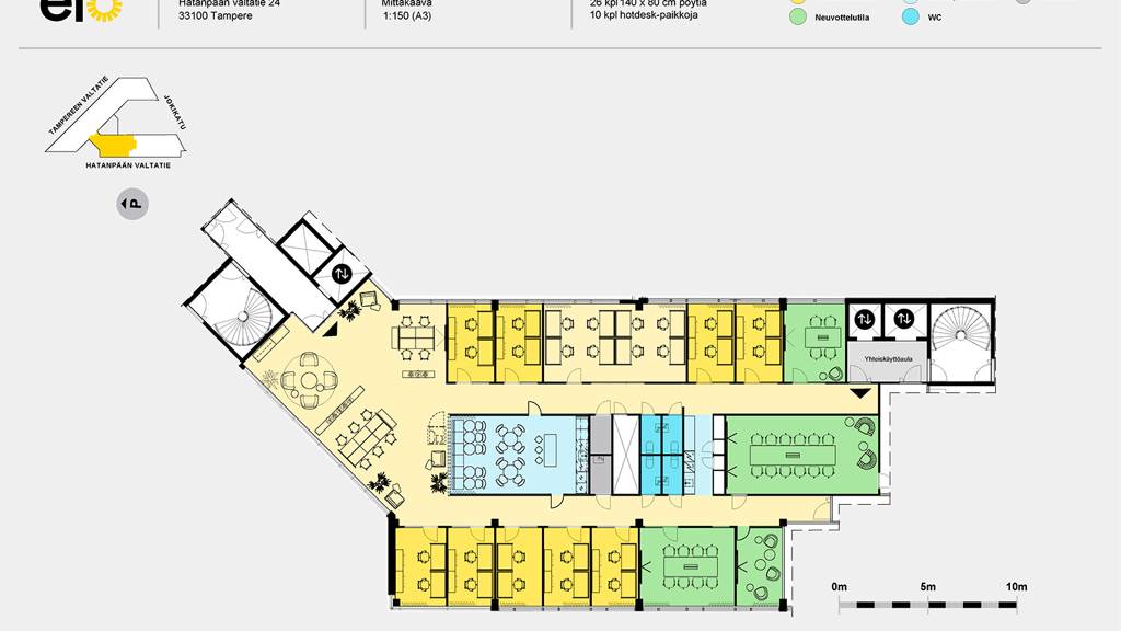 Kohdekuva 3 Hatanpään Valtatie 24