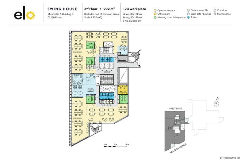 Miestentie 7, B-talo