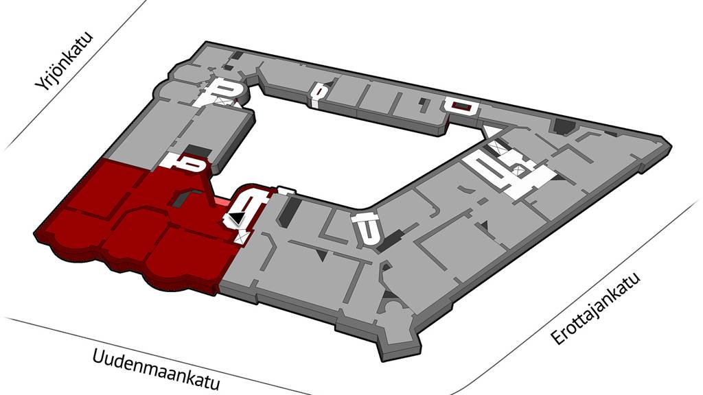 Kohdekuva 4 Uudenmaankatu 1-5