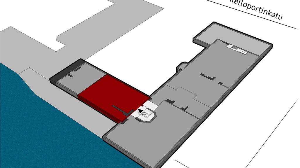 Kohdekuva 4 Kelloportinkatu 1