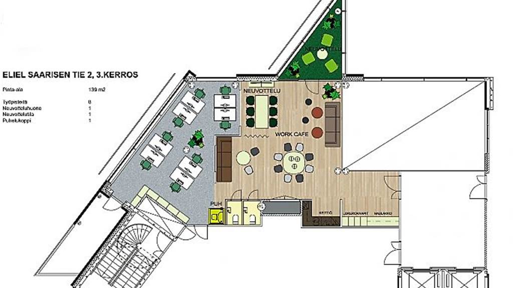 Eliel Saarisen tie 2/Nuijamiestentie 9